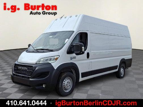 Bright White Clearcoat 2024 RAM ProMaster 3500 Delivery Van BEV Super High Roof