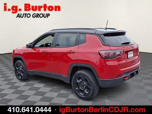 Black Clearcoat 2024 Jeep Compass Trailhawk