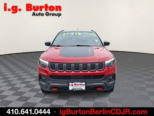 Red 2024 Jeep Compass Trailhawk