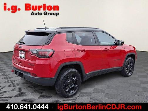 Red 2024 Jeep Compass Trailhawk