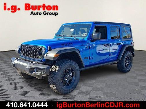 Blue Pearl 2026 Jeep Wrangler Sport
