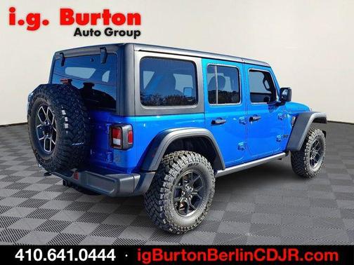 Blue Pearl 2026 Jeep Wrangler Sport