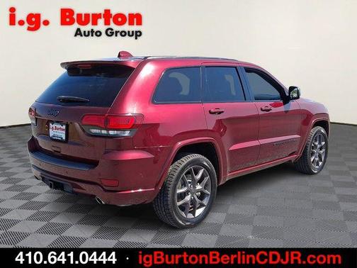 Velvet Red Pearlcoat 2021 Jeep Grand Cherokee Limited