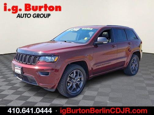 Velvet Red Pearlcoat 2021 Jeep Grand Cherokee Limited
