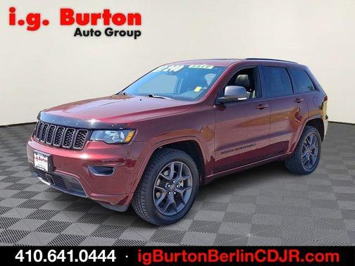 Velvet Red Pearlcoat 2021 Jeep Grand Cherokee Limited