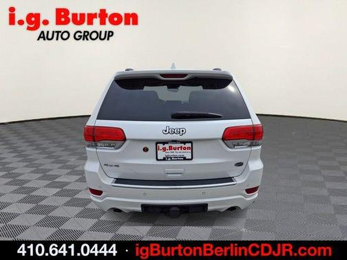 Ivory 2016 Jeep Grand Cherokee Overland