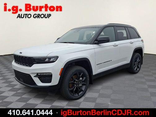 Bright White Clearcoat 2025 Jeep Grand Cherokee Limited