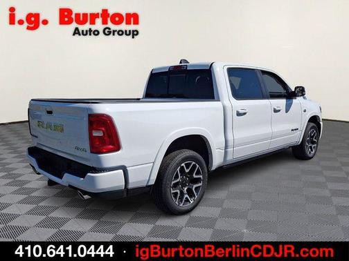 White 2026 RAM 1500 Laramie
