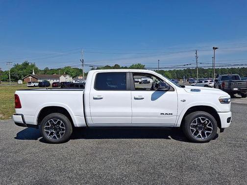 White 2026 RAM 1500 Laramie