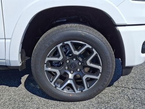 White 2026 RAM 1500 Laramie