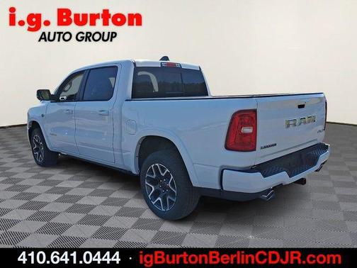 White 2026 RAM 1500 Laramie