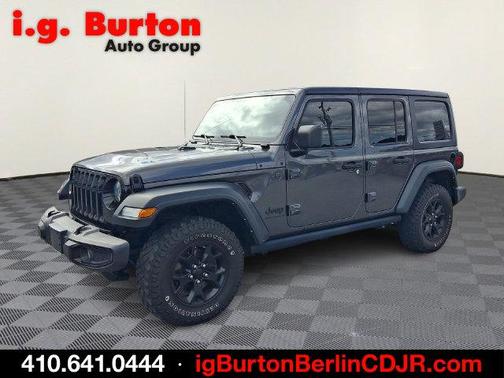 Granite Crystal Clearcoat Metallic 2023 Jeep Wrangler Sport