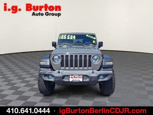 Gray Clearcoat 2019 Jeep Wrangler Unlimited Sport