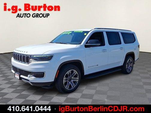 Bright White Clearcoat 2024 Jeep Wagoneer L Series II
