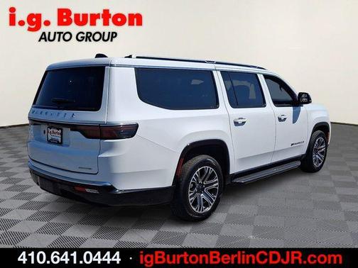 Bright White Clearcoat 2024 Jeep Wagoneer L Series II