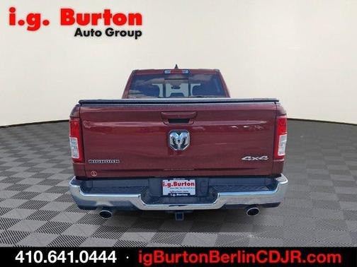 Red 2021 RAM 1500 Big Horn