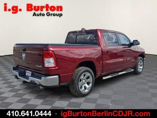 Red 2021 RAM 1500 Big Horn