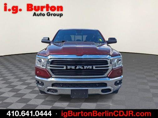 Red 2021 RAM 1500 Big Horn