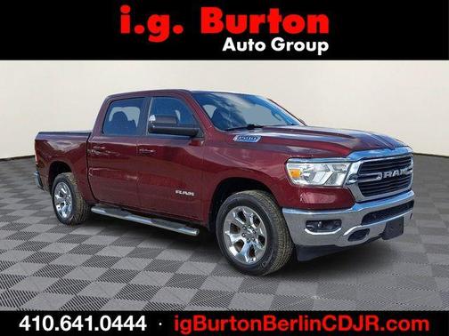 Red 2021 RAM 1500 Big Horn