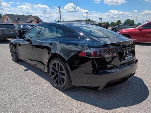 Black 2021 Tesla Model S Plaid