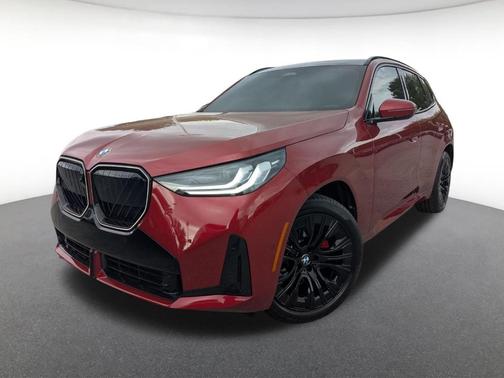 Red Metallic 2025 BMW X3 30 xDrive
