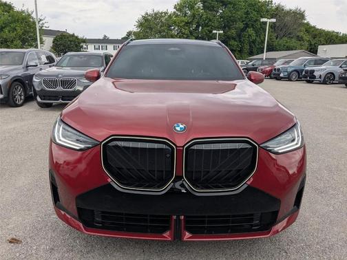 Red Metallic 2025 BMW X3 30 xDrive