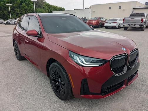 Red Metallic 2025 BMW X3 30 xDrive