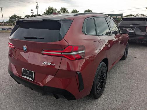 Red Metallic 2025 BMW X3 30 xDrive