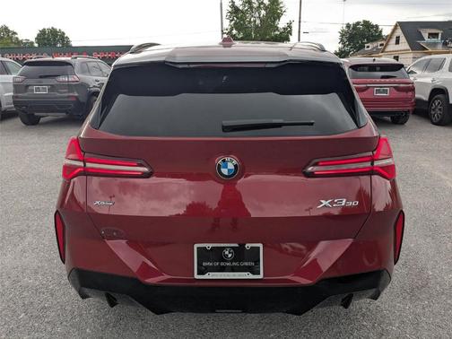 Red Metallic 2025 BMW X3 30 xDrive