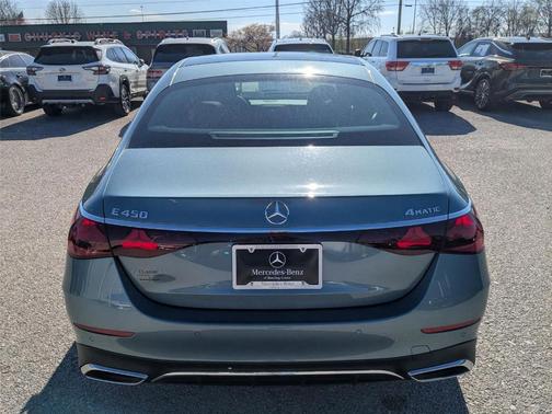 Silver 2026 Mercedes-Benz E-Class E 450 4MATIC
