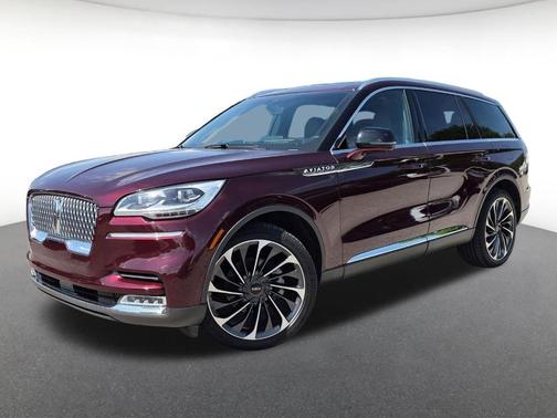 Burgundy Velvet Metallic Tinted Clearcoat 2022 Lincoln Aviator Reserve AWD
