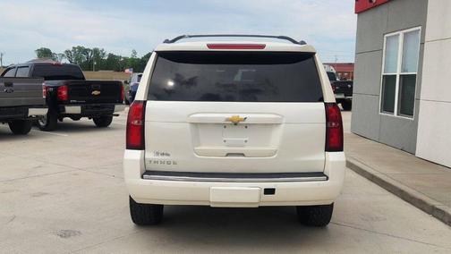 White 2015 Chevrolet Tahoe LTZ
