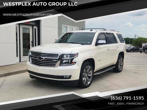 White 2015 Chevrolet Tahoe LTZ