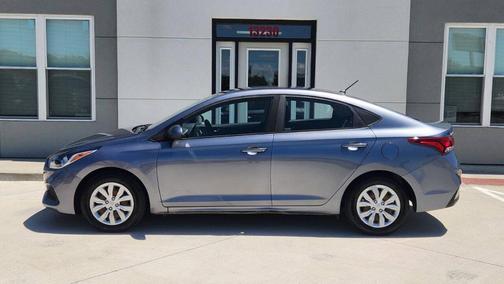Gray 2019 Hyundai Accent SE