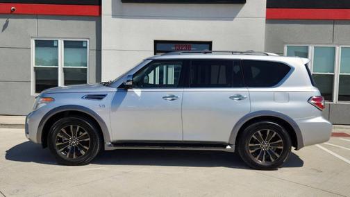 Silver 2018 Nissan Armada Platinum