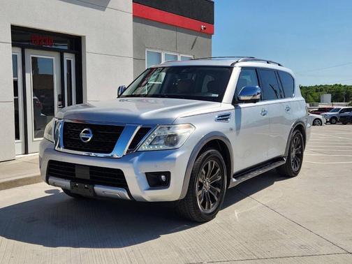 Silver 2018 Nissan Armada Platinum