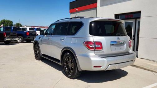 Silver 2018 Nissan Armada Platinum