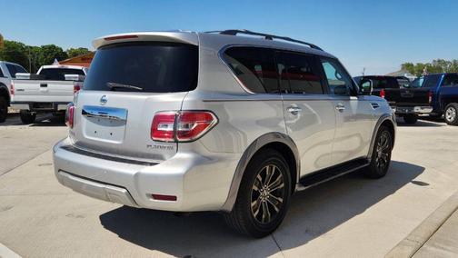 Silver 2018 Nissan Armada Platinum