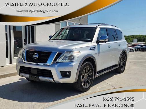 Silver 2018 Nissan Armada Platinum