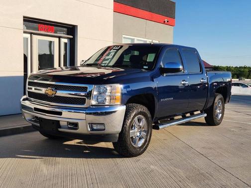 Blue 2012 Chevrolet Silverado 1500 LT