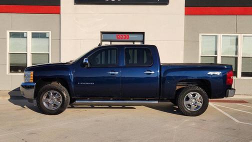 Blue 2012 Chevrolet Silverado 1500 LT