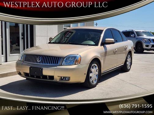 Gold 2007 Mercury Montego Premier