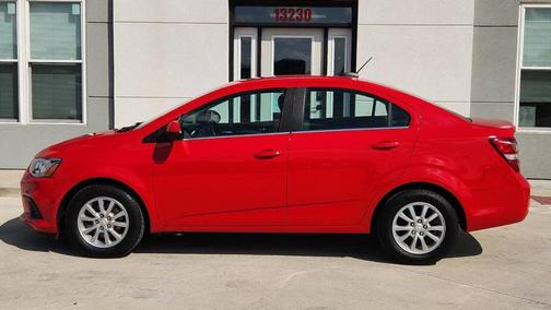 Red 2017 Chevrolet Sonic LT
