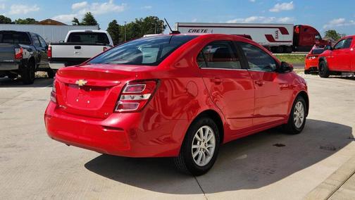 Red 2017 Chevrolet Sonic LT
