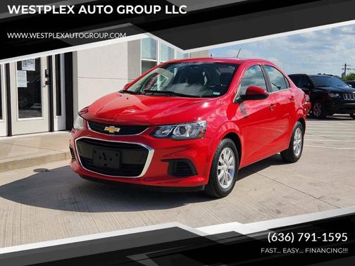Red 2017 Chevrolet Sonic LT