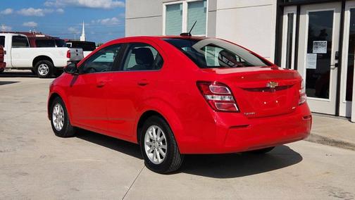Red 2017 Chevrolet Sonic LT