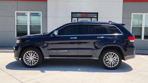 Blue 2018 Jeep Grand Cherokee Summit