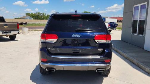 Blue 2018 Jeep Grand Cherokee Summit