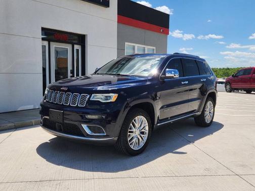Blue 2018 Jeep Grand Cherokee Summit