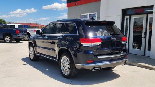 Blue 2018 Jeep Grand Cherokee Summit